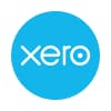 Blue circular Xero logo with the company name 'xero' in white lowercase letters.
