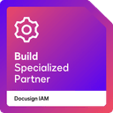 Docusign Build IAM Specialized Partner badge